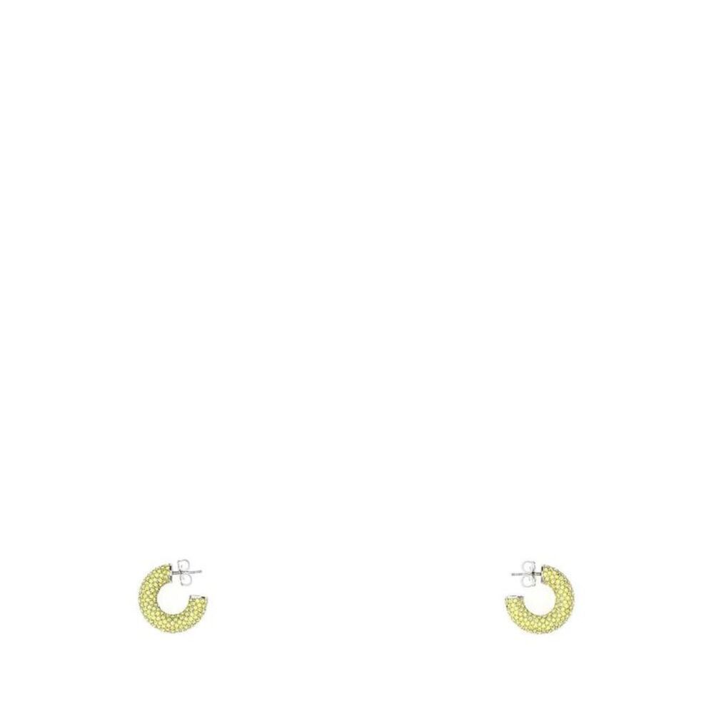 AMINA MUADDI Cameron Hoop Mini Earrings Women YELLOW